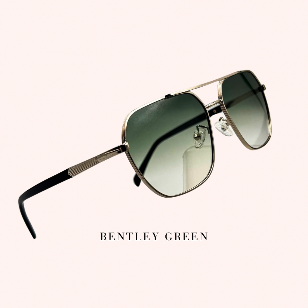 Bentley Sunglasses | Double Bridge Aviators