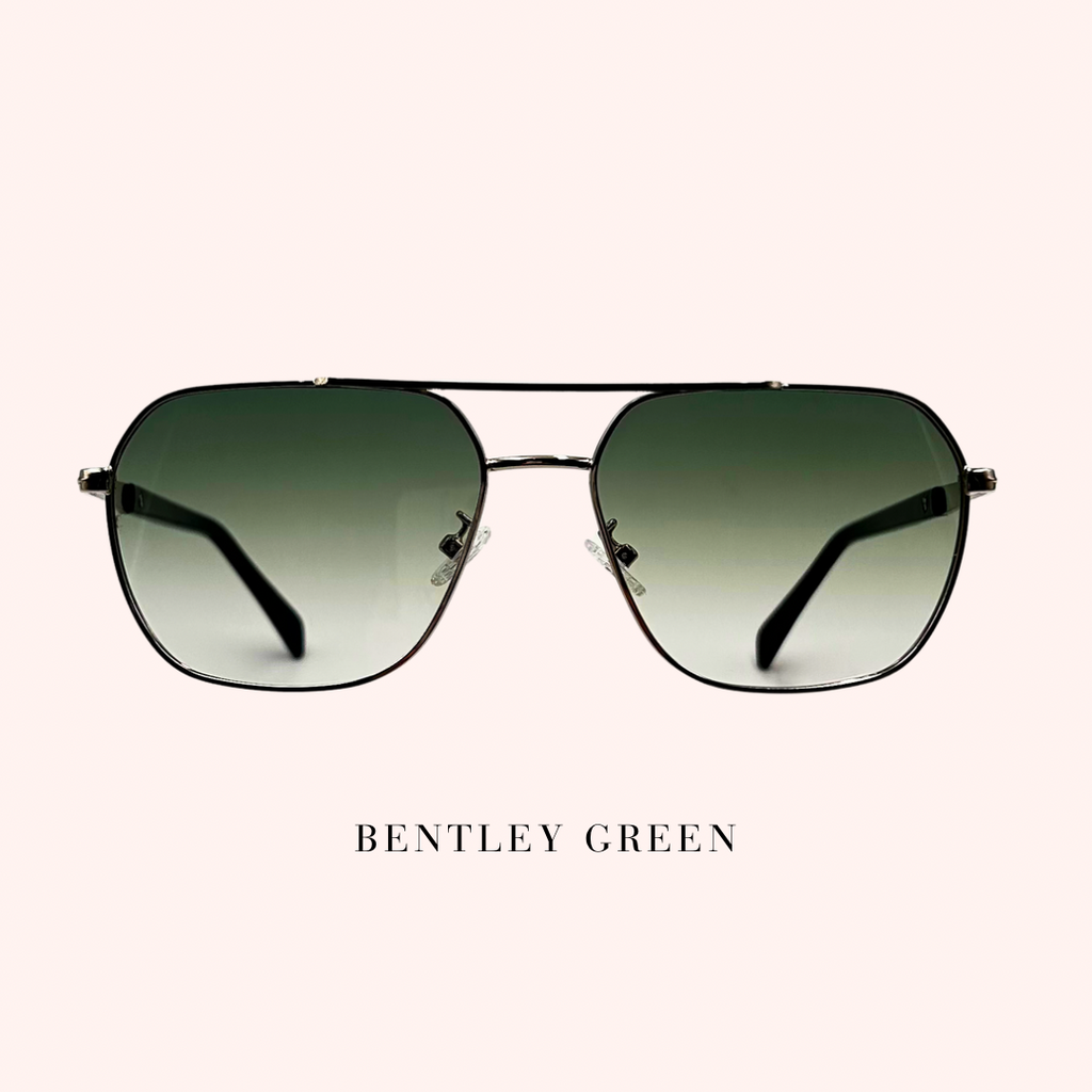 Bentley Sunglasses | Double Bridge Aviators