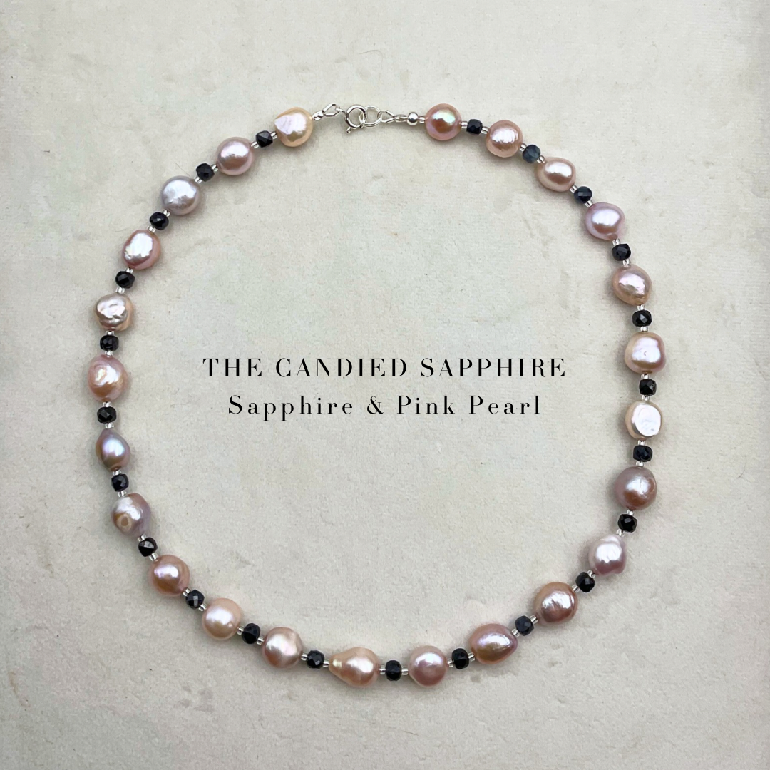 The Candied Sapphire Necklace