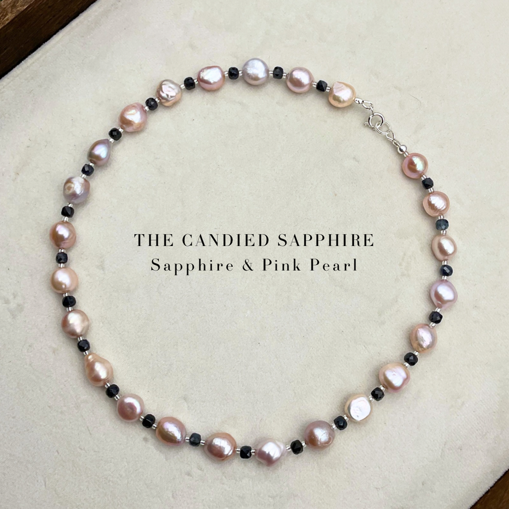 The Candied Sapphire Necklace