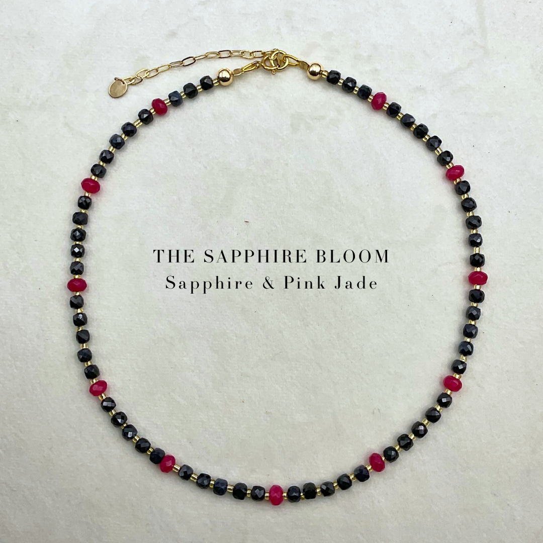 The Sapphire Bloom Necklace