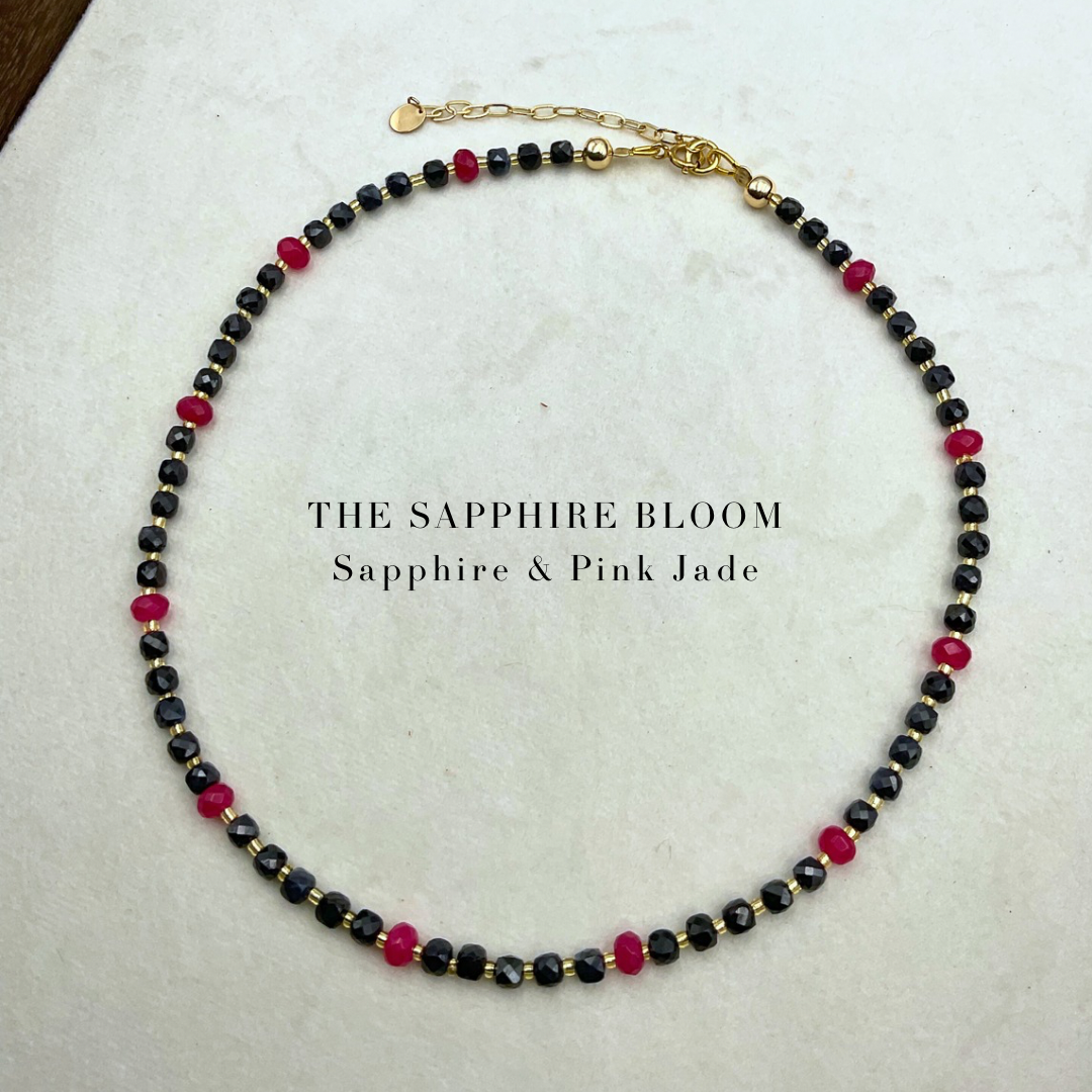 The Sapphire Bloom Necklace