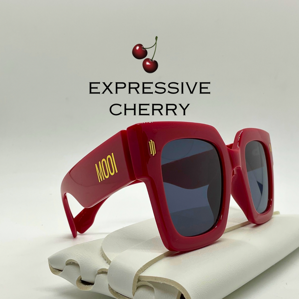 Pamela (Rouge) - Oversized Sunglasses