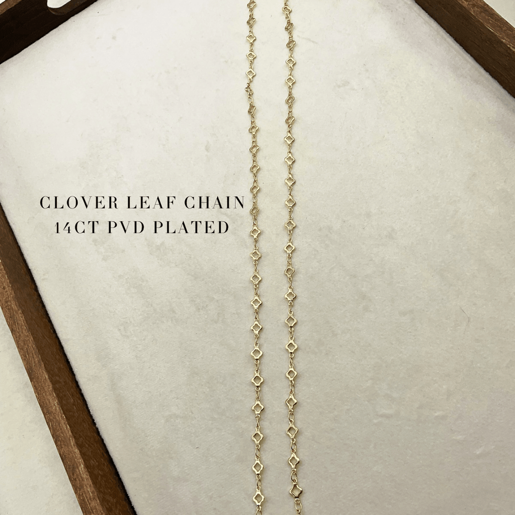 Clover Leaf Chain - Expressive Cherry