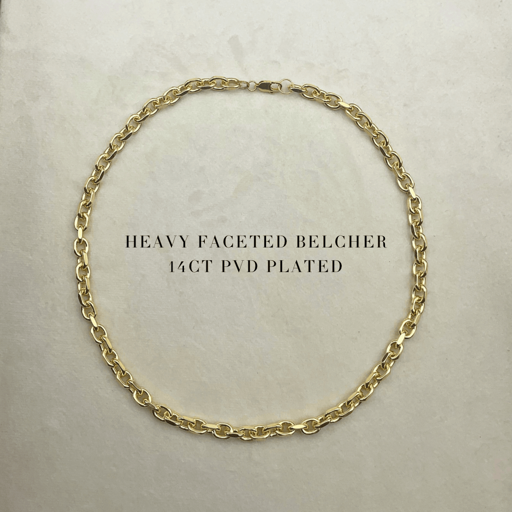 Heavy Faceted Belcher - Expressive Cherry