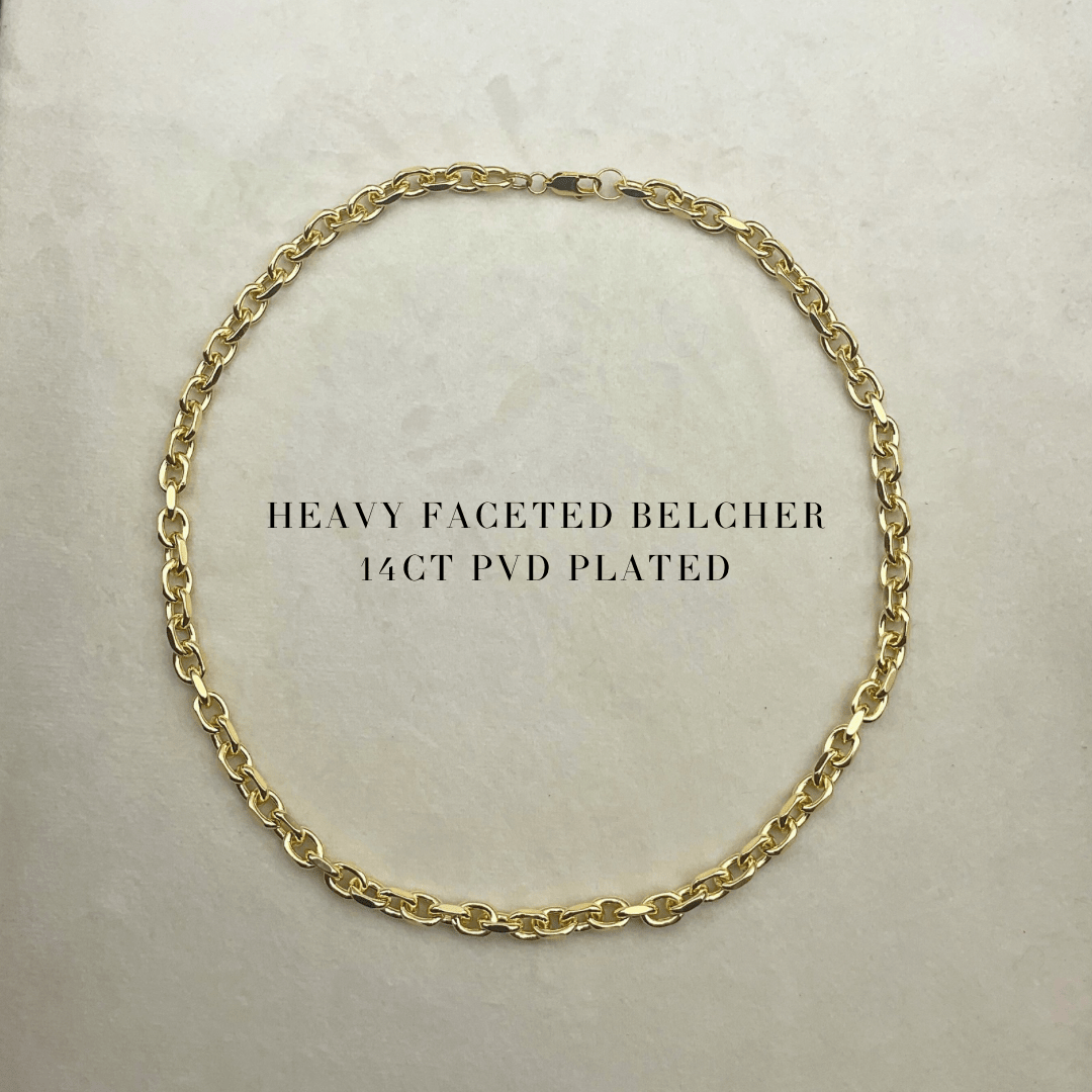 Heavy Faceted Belcher - Expressive Cherry