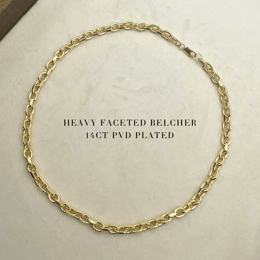Heavy Faceted Belcher - Expressive Cherry
