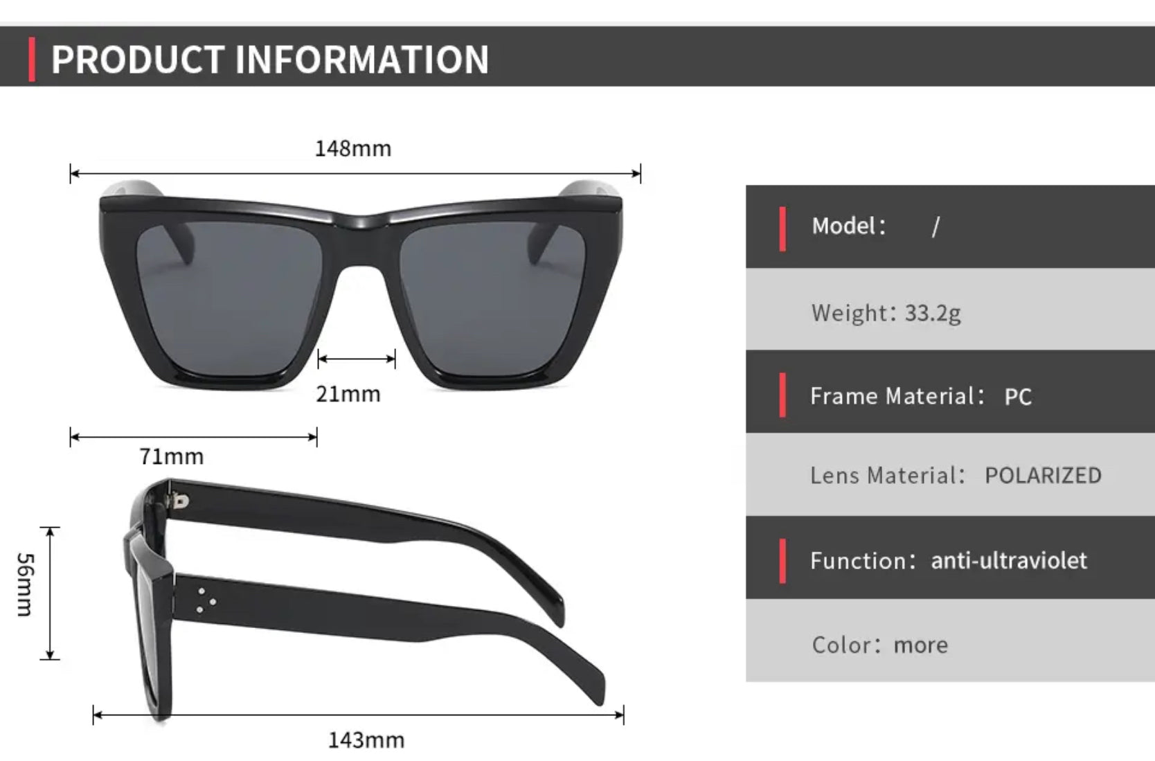 Lexi Torte (Polarised) - Expressive Cherry