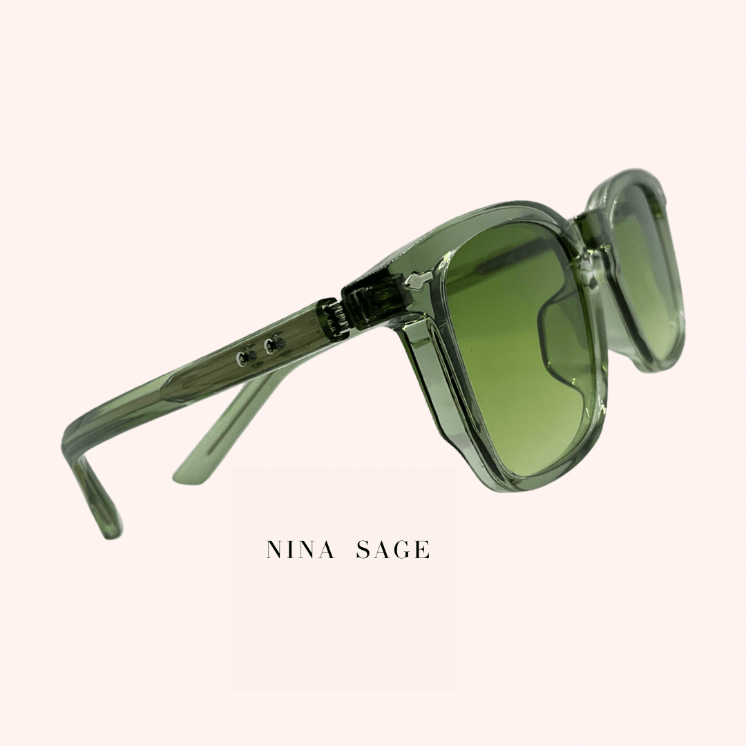 Nina Wayfarer Sunglasses | Designer - Inspired Style - Expressive Cherry