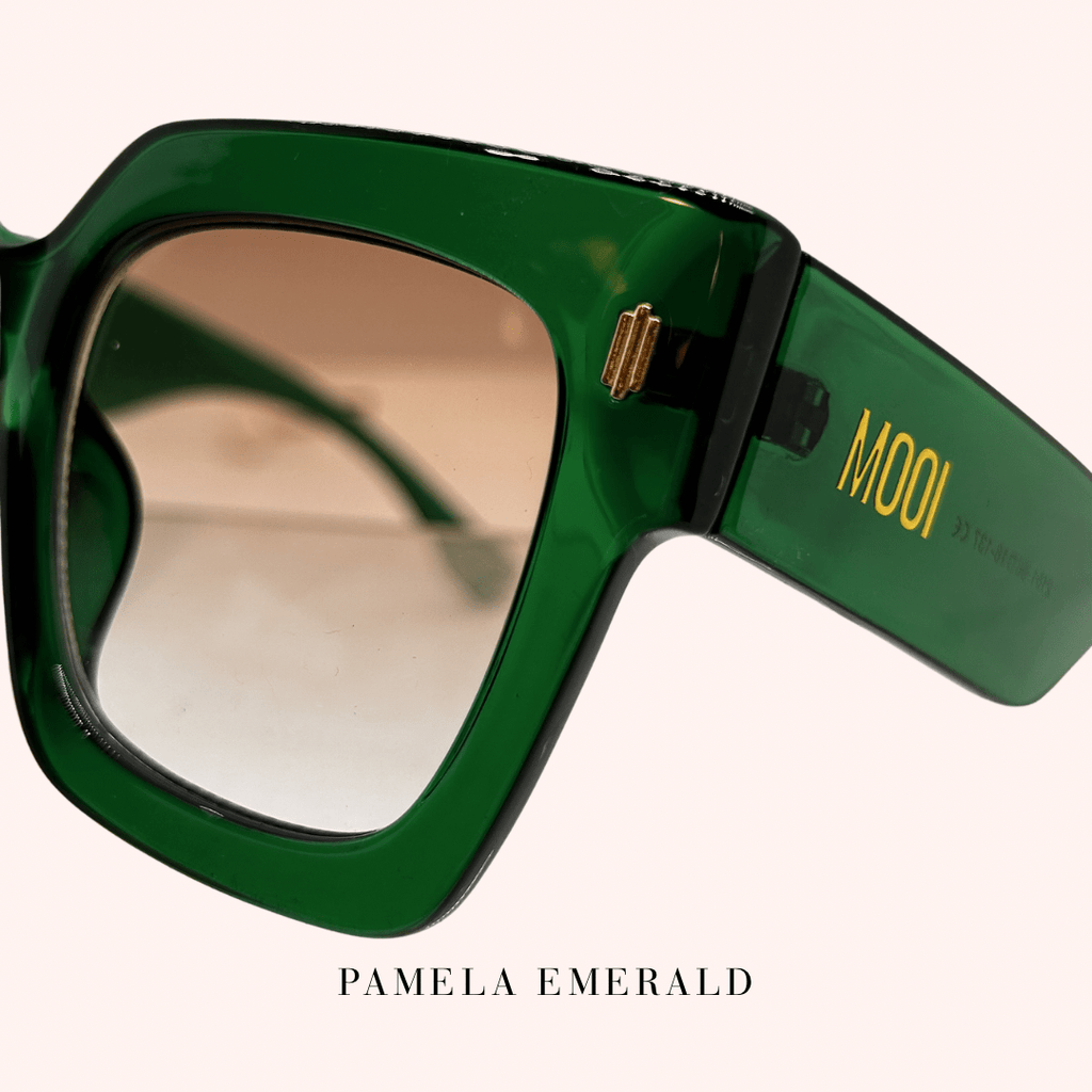 Pamela Sunglasses | Emerald (Limited Edition) - Expressive Cherry