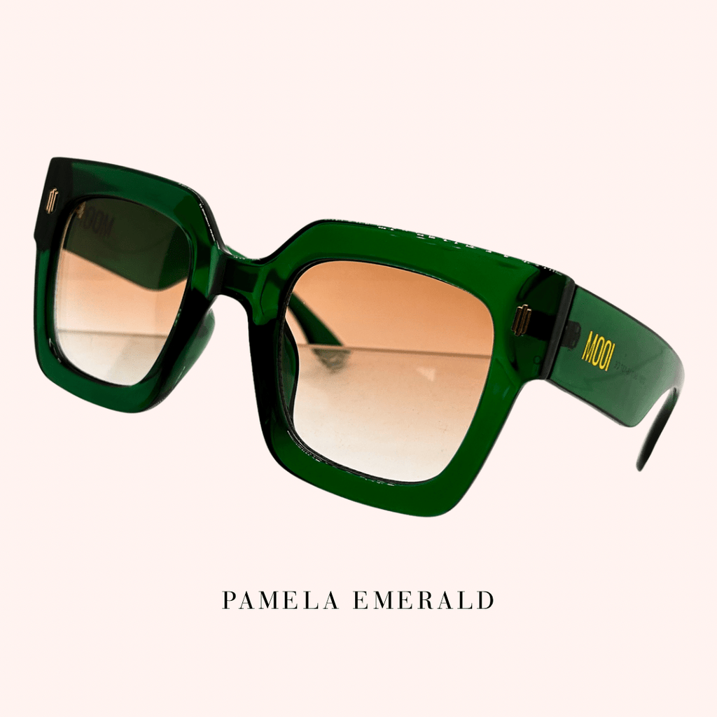 Pamela Sunglasses | Emerald (Limited Edition) - Expressive Cherry