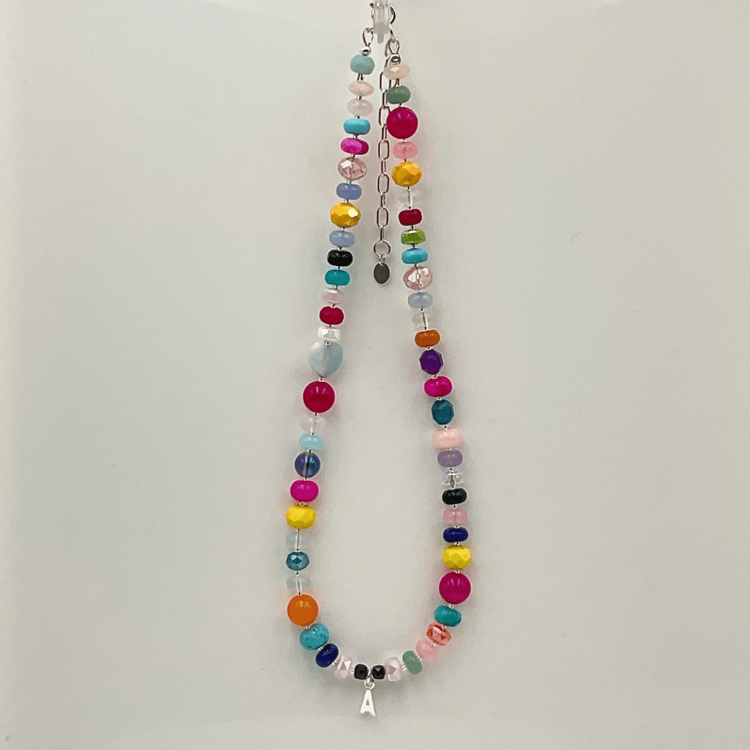 Serendipity Gemstone Necklace - Expressive Cherry