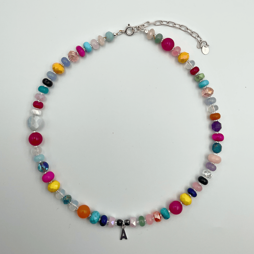 Serendipity Gemstone Necklace - Expressive Cherry