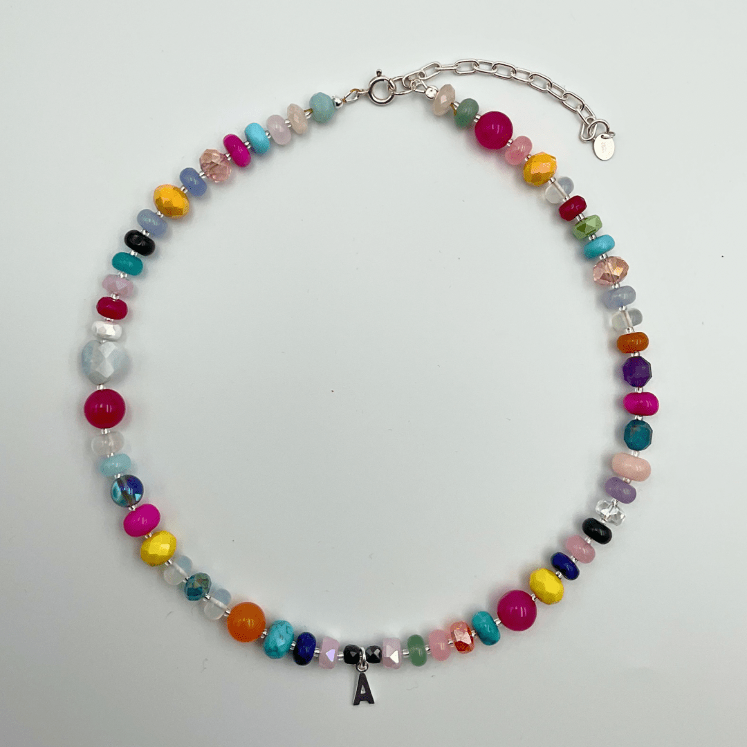 Serendipity Gemstone Necklace - Expressive Cherry