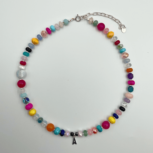 Serendipity Gemstone Necklace - Expressive Cherry