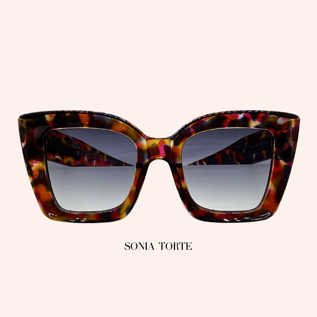 Sonia Sunglasses - Expressive Cherry