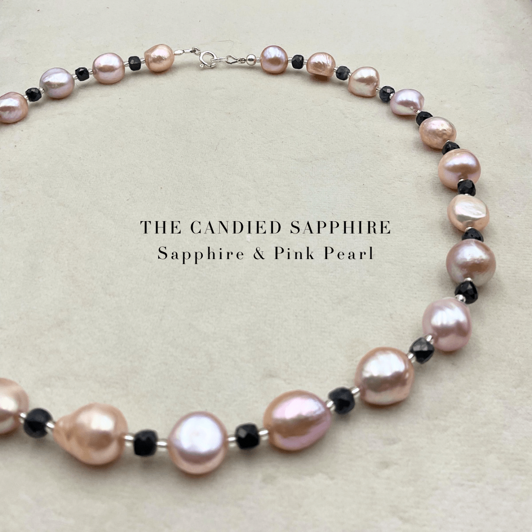 The Candied Sapphire Necklace - Expressive Cherry