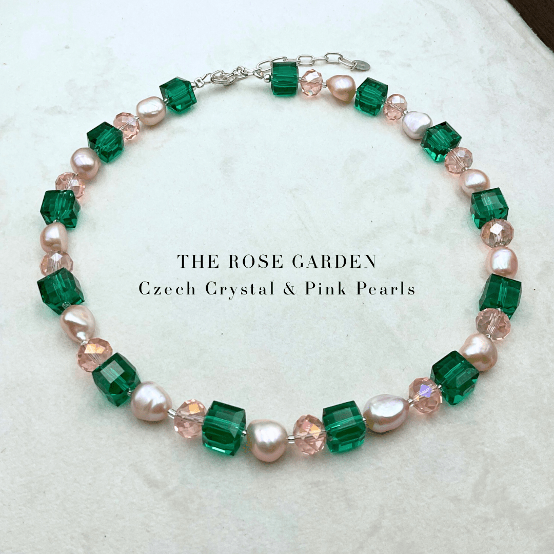 The Rose Garden Necklace - Expressive Cherry