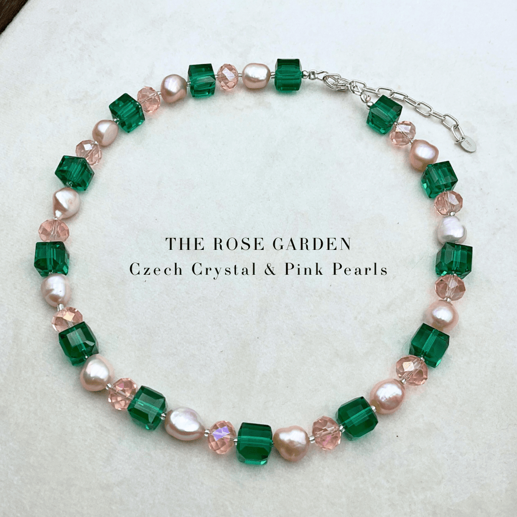 The Rose Garden Necklace - Expressive Cherry