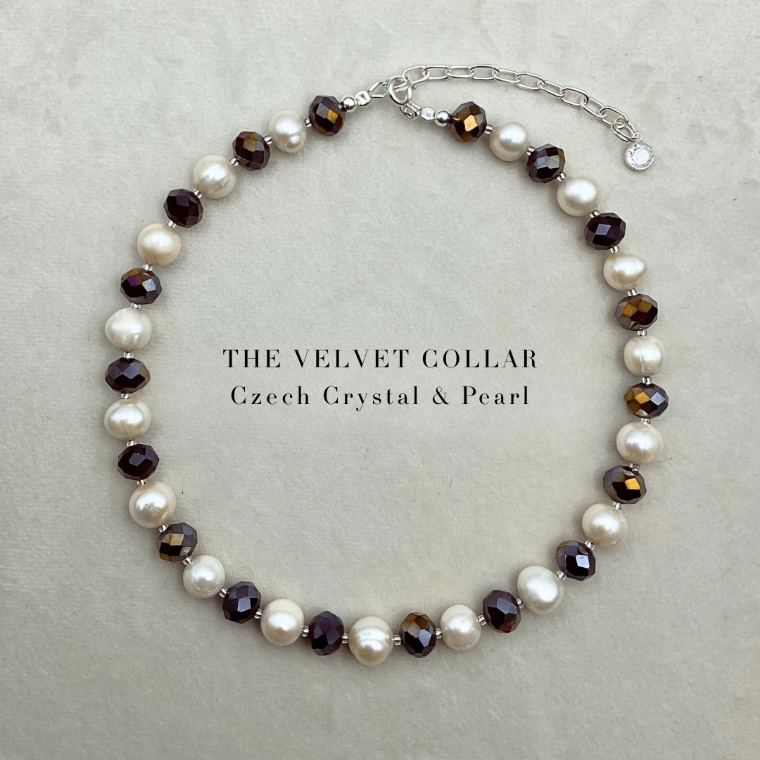 The Velvet Collar Choker - Expressive Cherry