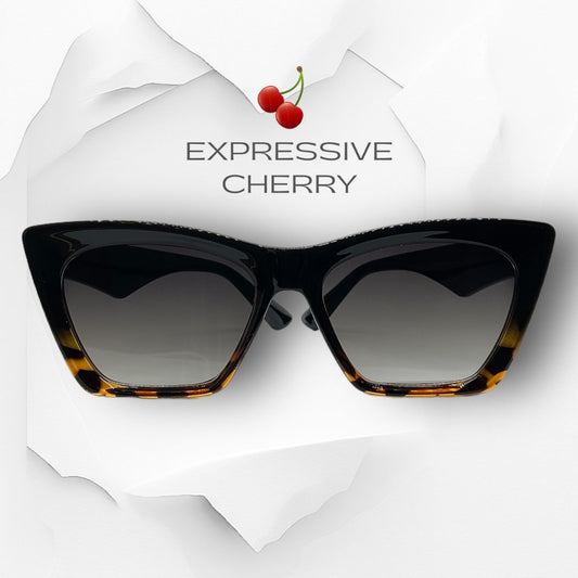 Jackie (Black and Leopard) - Expressive Cherry