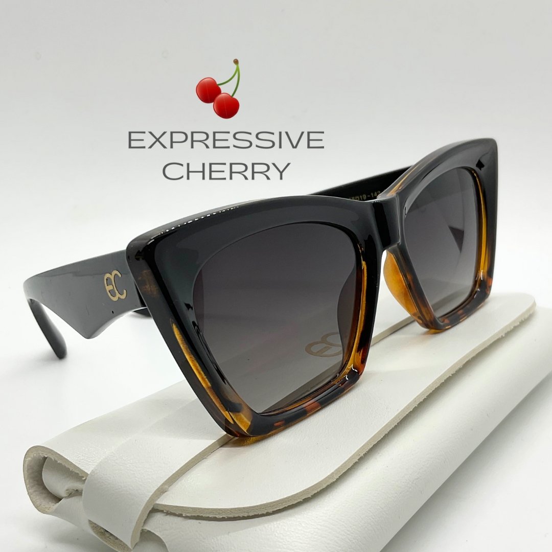 Jackie (Black and Leopard) - Expressive Cherry
